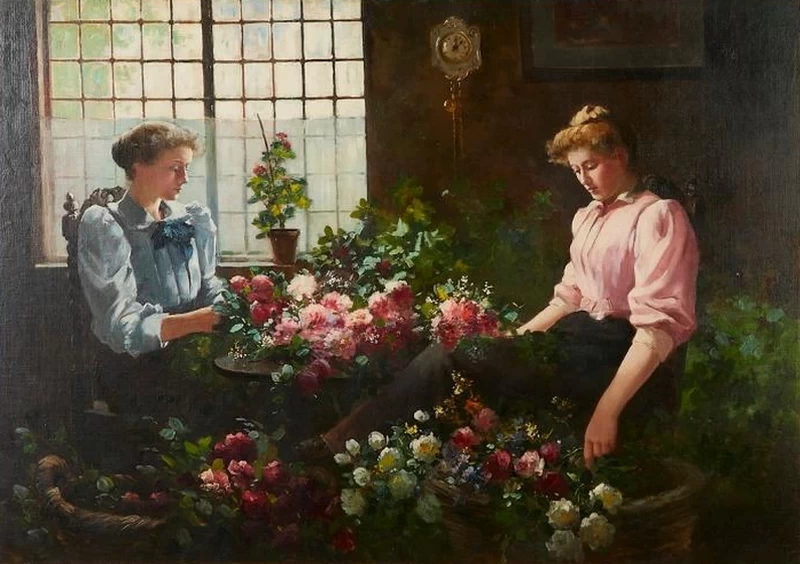 Abbott Fuller Graves-85-Sistemare i fiori
